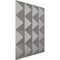 Ekena Millwork 19 5/8in. W x 19 5/8in. H Cornelia EnduraWall Decorative 3D Wall Panel Covers 2.67 Sq. Ft. WP20X20CNCST - alternate 4